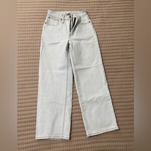 Madewell Light Blue Perfect Vintage Crop Jeans